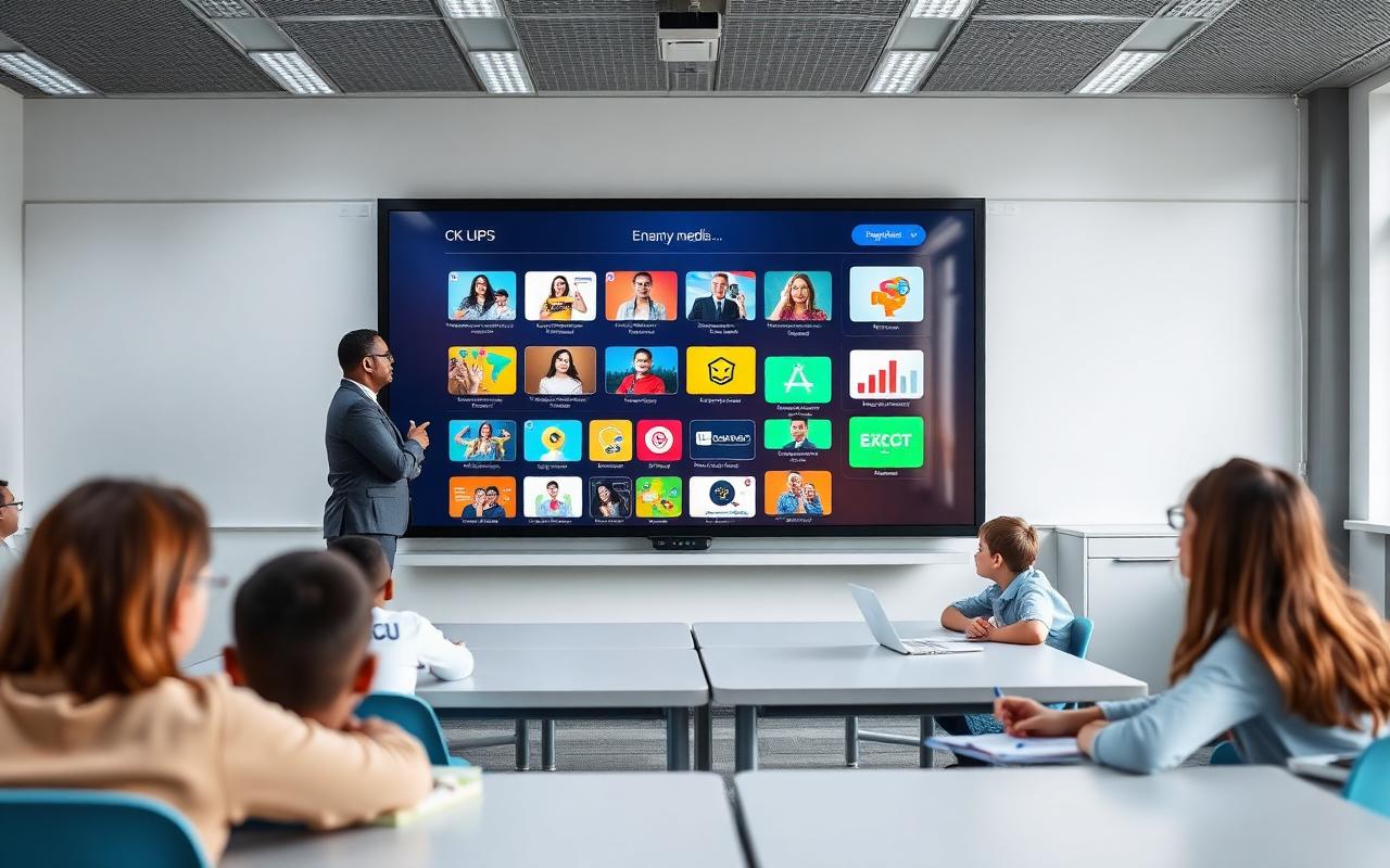Interactive Display mockup