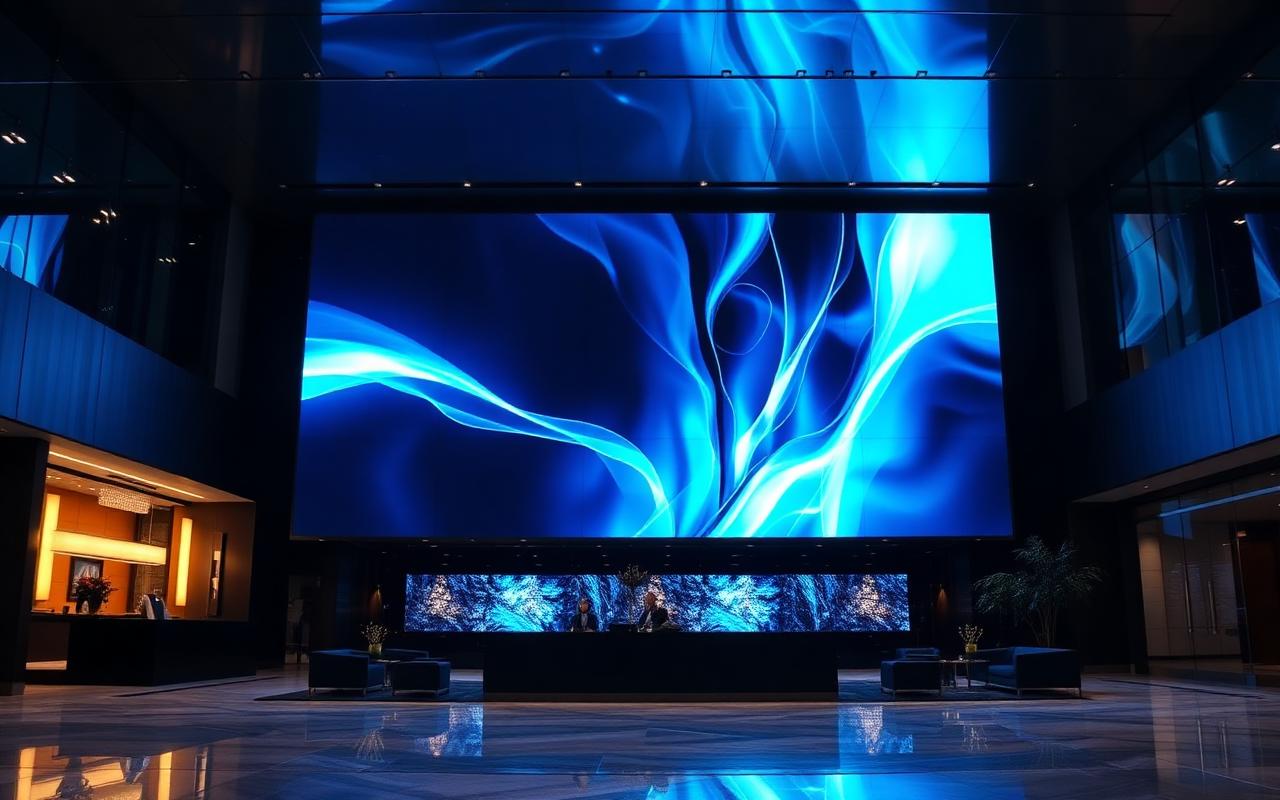 LED Display mockup