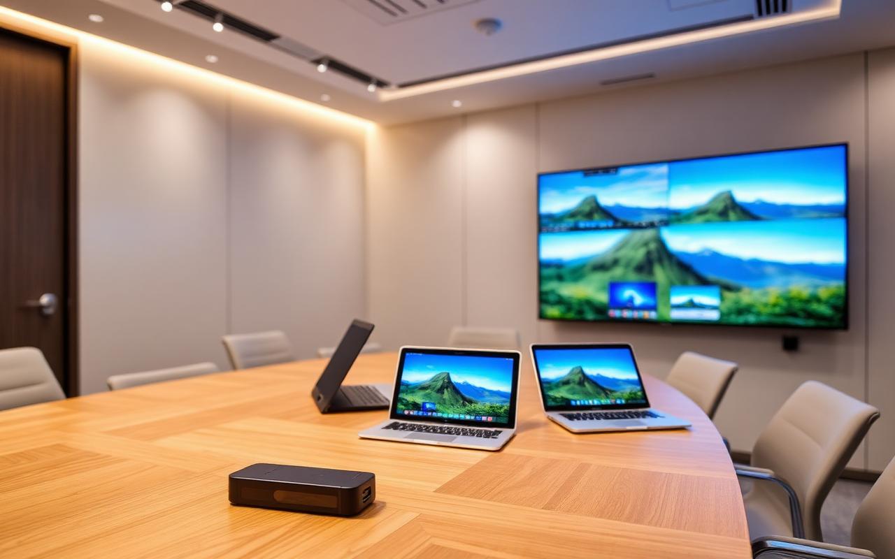 Wireless Presentation mockup